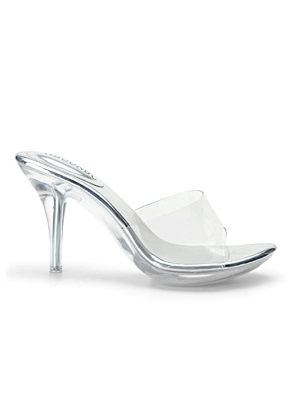 Sexy Stiletto Heeled Sandals Open Toe Slip On Mules for Prom Party Wedding
